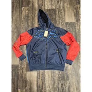 Nike Mens Large Windrunner Jacket Go The Extra Smile DQ3526-437 New Navy Blue